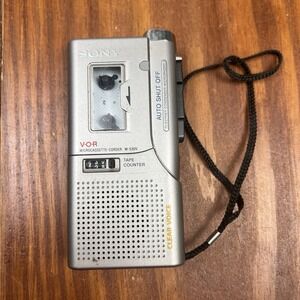 Sony M-530V Handheld Cassette Voice Recorder